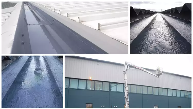 Industrial gutter cleaning Wallasey