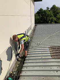 Wallasey Industrial Roofing gutter cleaning